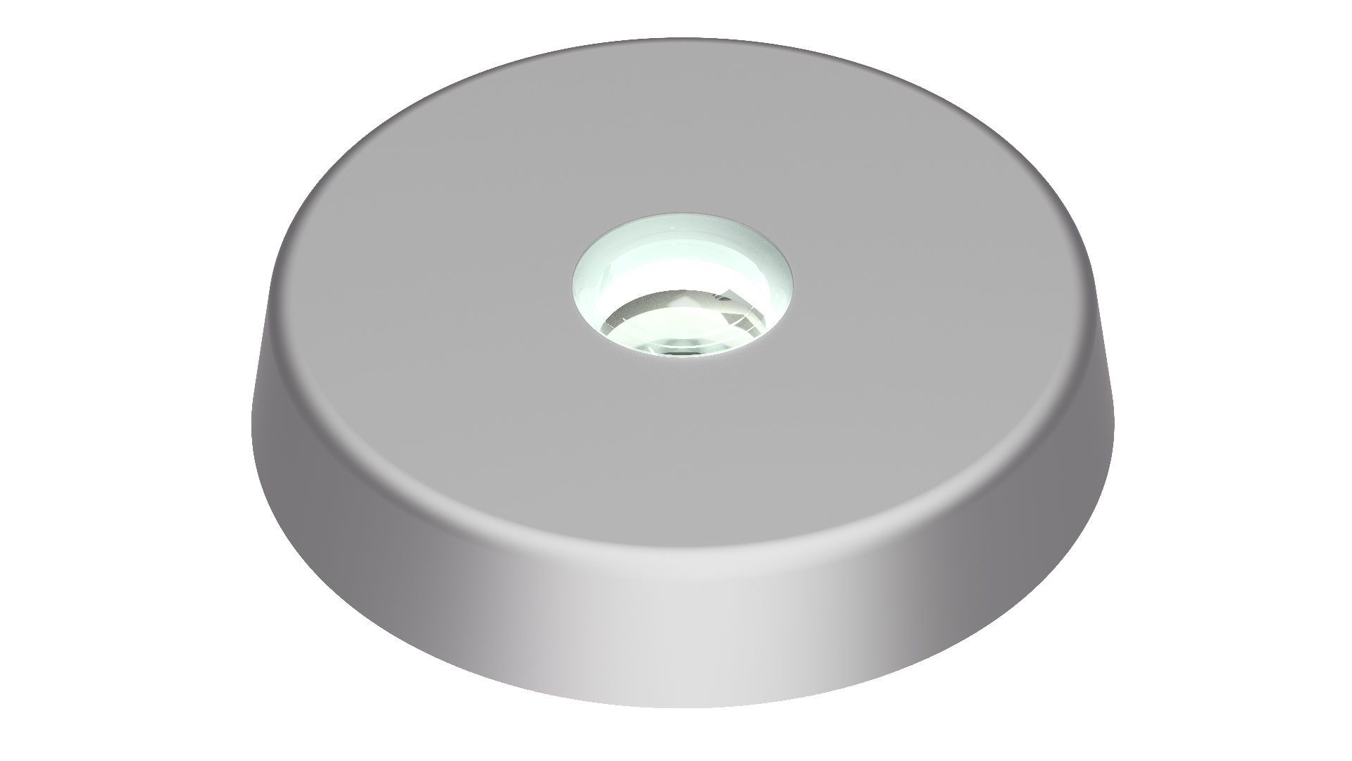 Decklight, White/White/Red light, Surface mnt